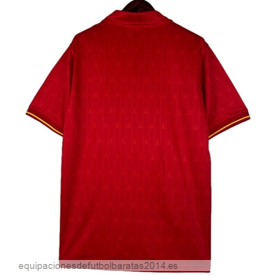 Nuevo 1ª Camiseta Espana Retro 1990 1991 Rojo Baratas
